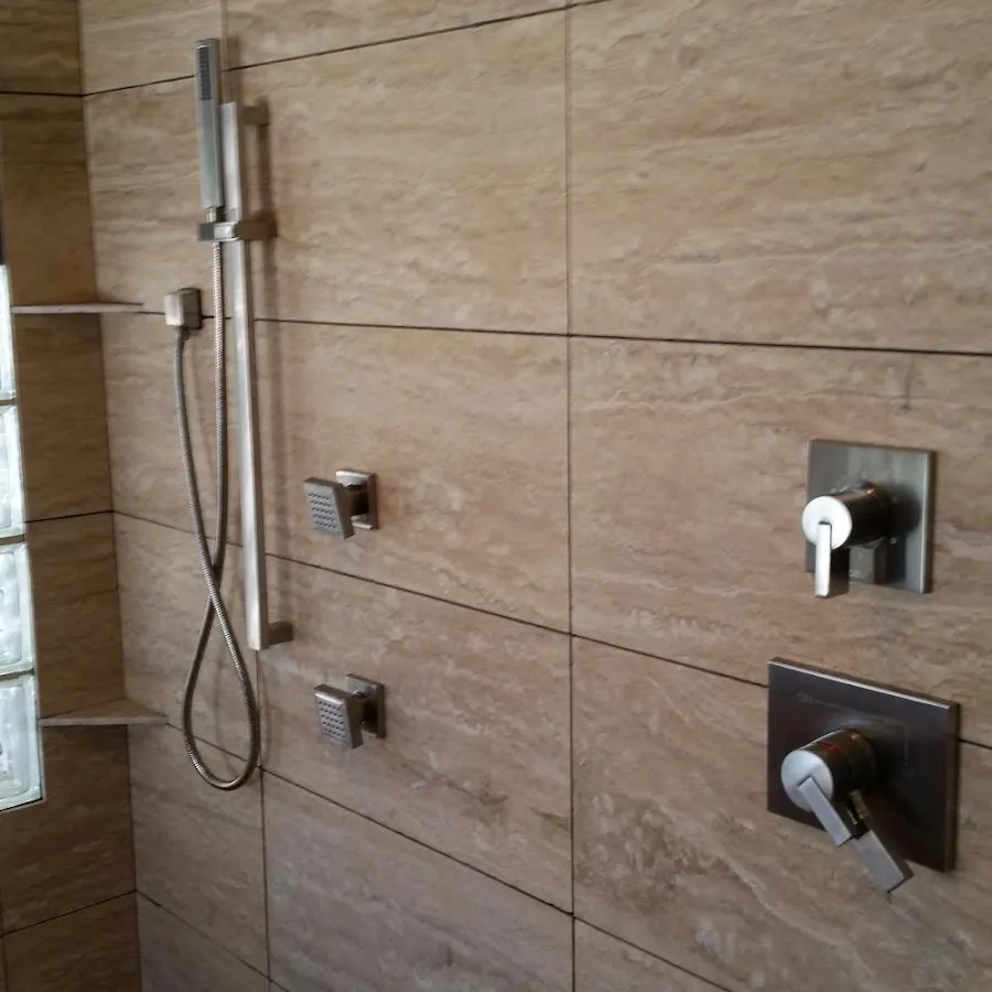 Shower fixture installation for Water Heater Replacement in Port Townsend